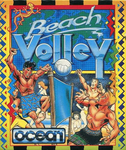 Beach Volley box art for ZX Spectrum